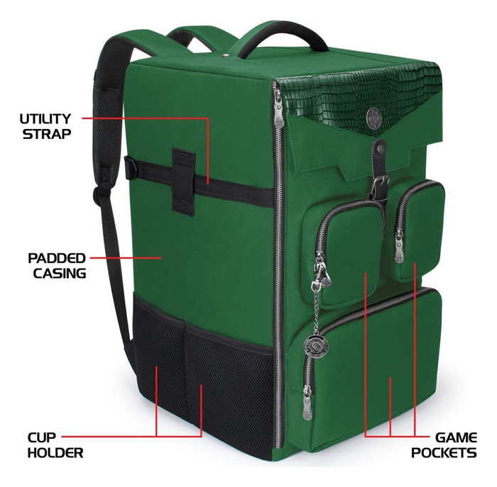 Enhance Juego de Mesa Mochila Collector's Edition Verde
