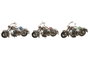 DKD Home Decor Vehículos de Decoración Metal Surtidos 27x10x15 cm