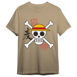 TOEI ANIMATION Camiseta Adulto One Piece Skull Talla XL - 100% Algodón 165gr