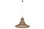 DKD Home Decor Lámpara de Techo de Fibra Natural Hecha a Mano