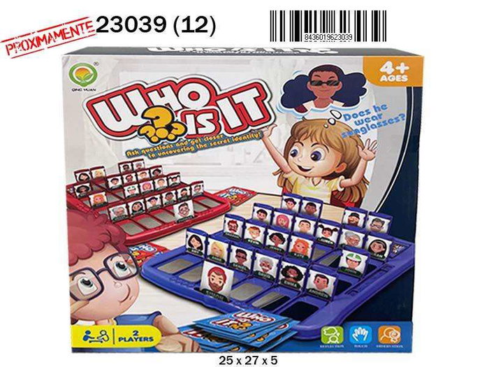 Juego de mesa Cara a Cara para niños a partir de 3 años