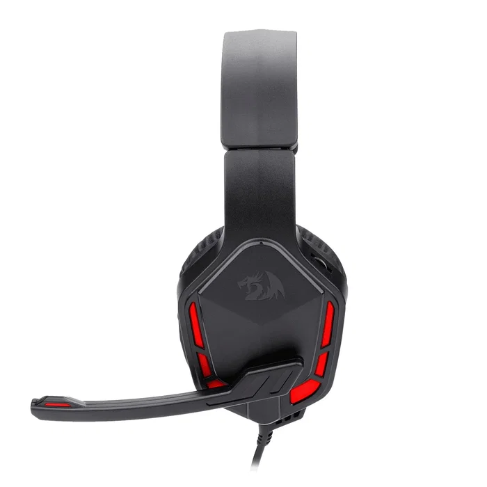 Redragon Themis H220-LED Auriculares Gaming con Retroiluminación LED Roja