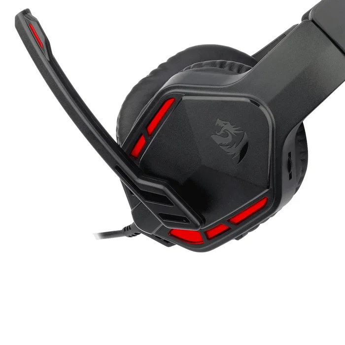 Redragon Themis H220-LED Auriculares Gaming con Retroiluminación LED Roja
