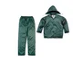 Deltaplus 400 Conjunto de lluvia poliéster/PVC verde talla L