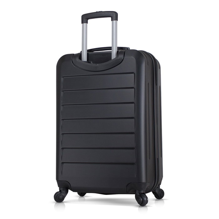 Zoozie Bags 8138 Maleta de Viaje de ABS, 76x50x30 cm, 100L, Negra, Ruedas 360°, Candado de Combinación Zoozie Bags 8138 Maleta de Viaje de ABS, 76x50x30 cm, 100L, Negra, Ruedas 360°, Candado de Combinación