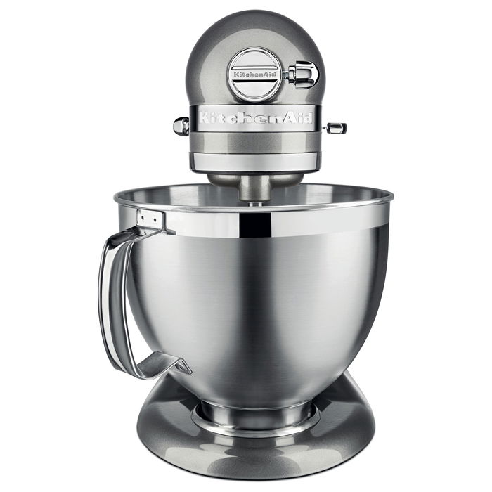 KitchenAid 5KSM185PSEMS Batidora de Varillas de 4.8L, Plata Medallion Silver