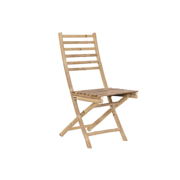 DKD Home Decor Silla de Bambú Plegable Marrón DKD Home Decor Silla de Bambú Plegable Marrón