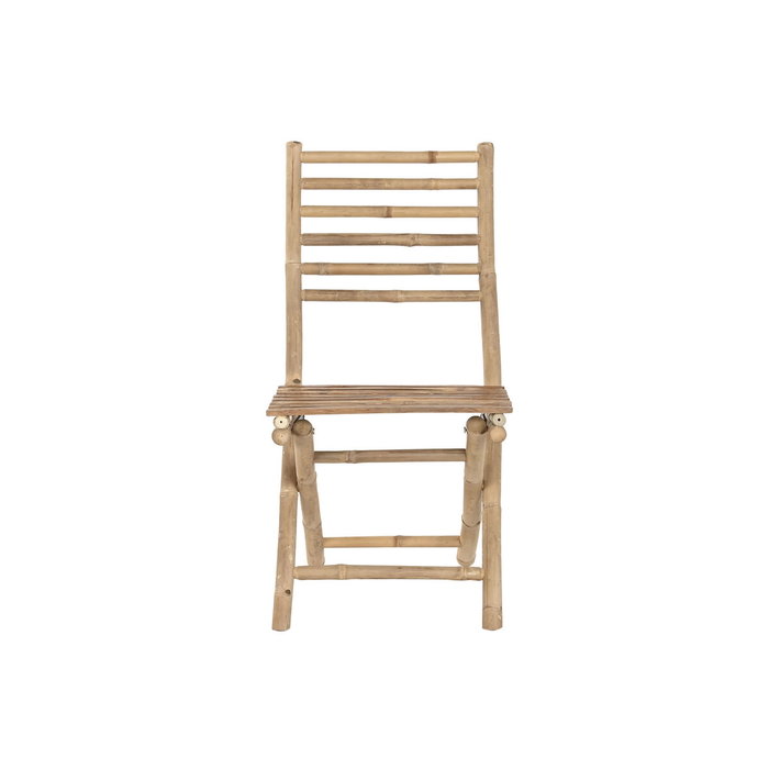 DKD Home Decor Silla de Bambú Plegable Marrón DKD Home Decor Silla de Bambú Plegable Marrón