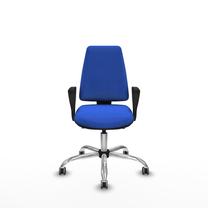 PIQUERAS Y CRESPO Silla de oficina Elche Azul con mecanismo Asincro PIQUERAS Y CRESPO Silla de oficina Elche Azul con mecanismo Asincro