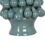 Jarrón Peras Azul Cerámica 26,70 X 26,70 X 40 cm