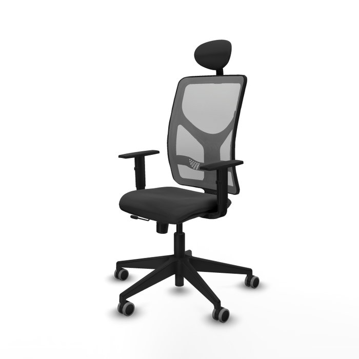 PIQUERAS Y CRESPO Silla de oficina Motilla Gris con mecanismo Sincro/Traslack PIQUERAS Y CRESPO Silla de oficina Motilla Gris con mecanismo Sincro/Traslack
