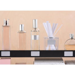 Tico SL4-mix-10 Kit 10 Hojas Etiquetas Satinadas Plateadas 36mm Diámetro 36x21mm 36x27mm 44x16mm 45x21mm