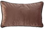 DKD Home Decor Cojín de Terciopelo Rosa Palo 50x30x15 cm
