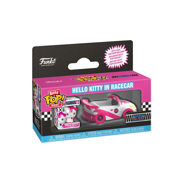 Sanrio Bitty POP! Ride Vinyl Figura Racecar w/HK 2,5 cm