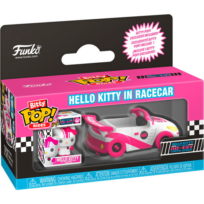 Funko Bitty POP! Ride Sanrio Hello Kitty Racecar
