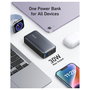 Anker 533 PowerCore Power Bank 10000mAh Negro - 30W PD, 1 USB-A, 2 USB-C, Pantalla, Carga Rápida