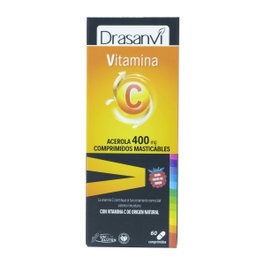 DRASANVI Vitamina C 400 mg Comprimidos Masticables Frutas del Bosque