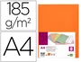 Liderpapel Subcarpeta Din A4 Naranja Intenso 180g/m2