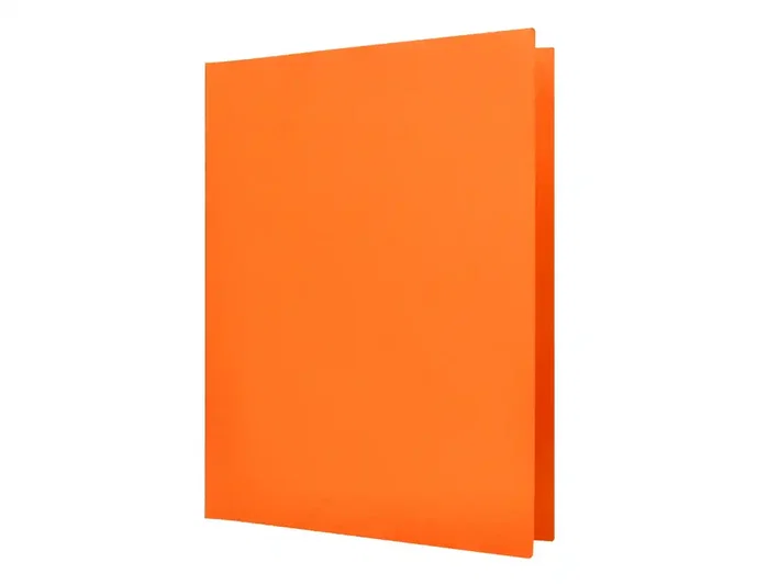 Liderpapel Subcarpeta Din A4 Naranja Intenso 180g/m2