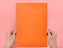 Liderpapel Subcarpeta Din A4 Naranja Intenso 180g/m2