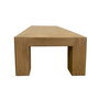 DKD Home Decor Mesa Centro Minimal bs1c25 140 x 70 x 42 cm Olmo Macizo