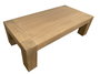 DKD Home Decor Mesa Centro Minimal bs1c25 140 x 70 x 42 cm Olmo Macizo