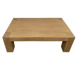 DKD Home Decor Mesa Centro Minimal bs1c25 140 x 70 x 42 cm Olmo Macizo