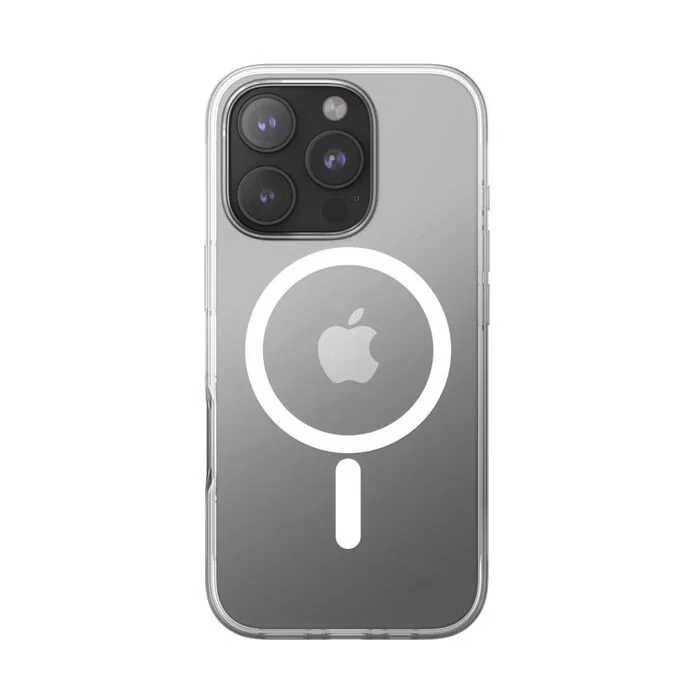 Belkin Funda Crystal Clear con MagSafe para iPhone 16 Pro - Transparente, Antiamarillamiento, Protección contra Caídas 2m - MSA027HQCL