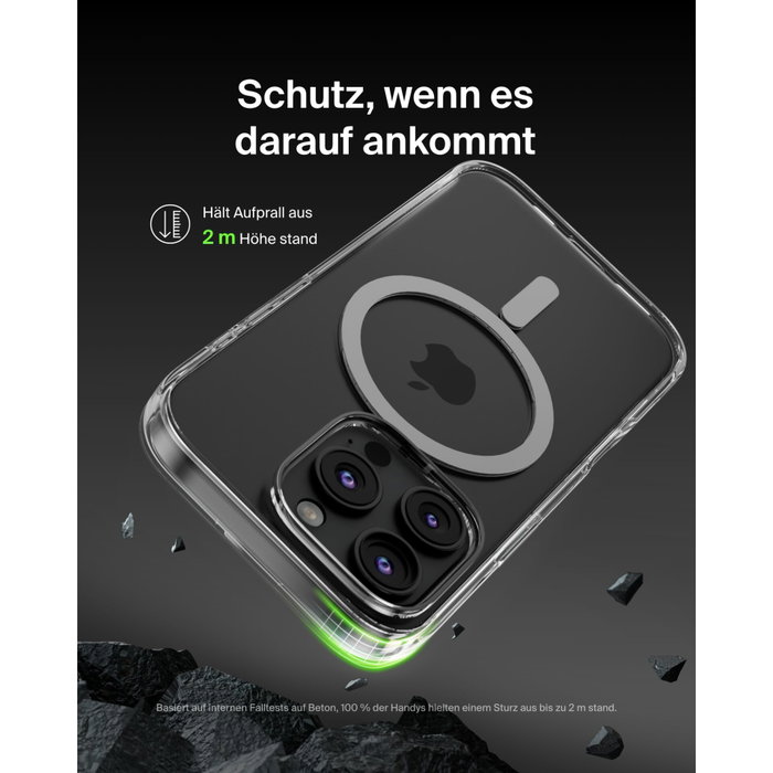 Belkin MSA027HQCL Funda Transparente para iPhone 16 Pro Compatible con MagSafe Belkin MSA027HQCL Funda Transparente para iPhone 16 Pro Compatible con MagSafe