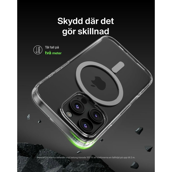 Belkin MSA027HQCL Funda Transparente para iPhone 16 Pro Compatible con MagSafe Belkin MSA027HQCL Funda Transparente para iPhone 16 Pro Compatible con MagSafe