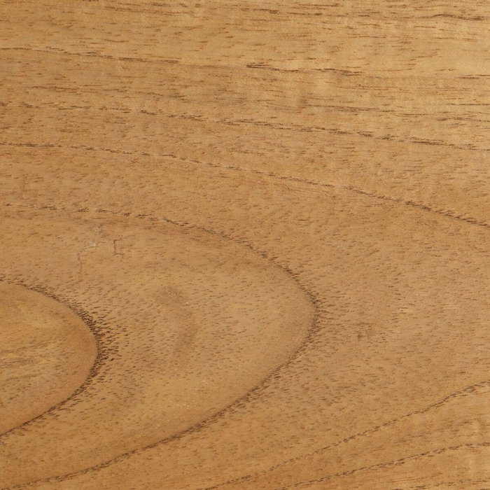 Ixia Consola de Madera de Mindi Natural 130 x 35 x 85 cm