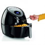 ARIETE Freidora de Aire Sin Aceite XXL con Pantalla Digital, 5.5 Litros, 1800W
