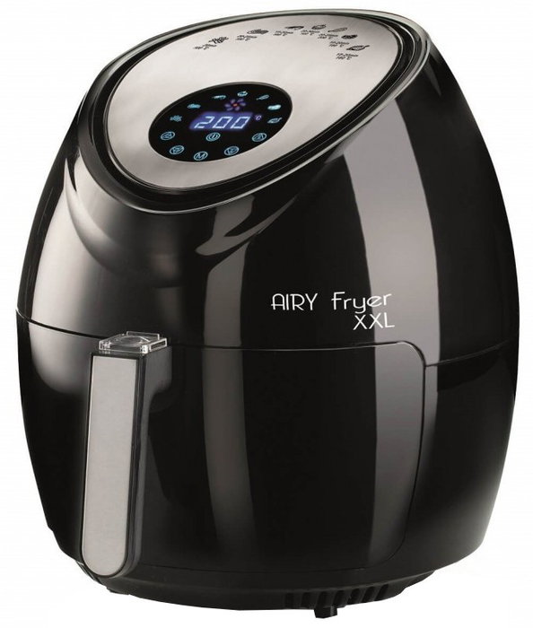 ARIETE Freidora de Aire Sin Aceite XXL con Pantalla Digital, 5.5 Litros, 1800W ARIETE Freidora de Aire Sin Aceite XXL con Pantalla Digital, 5.5 Litros, 1800W