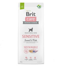 Brit Care Sensitive Sustainable Perro Adulto Pescado Insecto 12Kg Digestion & Skin