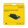 DeLOCK Adaptador PCIe a 2 Puertos SATA RAID 0, 1, SPAN - 95264 para Windows 7, 8, 8.1, 10 y Linux