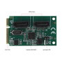 DeLOCK Adaptador PCIe a 2 Puertos SATA RAID 0, 1, SPAN - 95264 para Windows 7, 8, 8.1, 10 y Linux