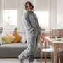 Home Deco Factory Mono Sherpa Gris Adulto