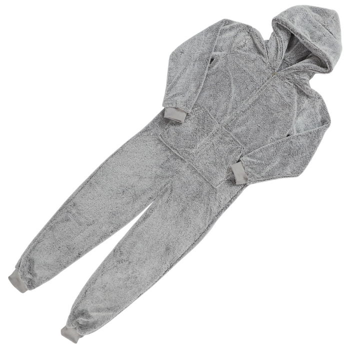 Home Deco Factory Mono Sherpa Gris Adulto
