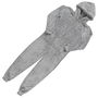 Home Deco Factory Mono Sherpa Gris Adulto