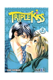 Editorial Ivrea, S.L. Triple Kiss 02 (de 2) (Comic) (Último número) de Ako Shimaki