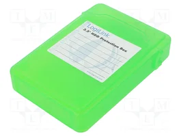 LOGILINK Carcasa de disco 3,5 pulg. verde UA0133G