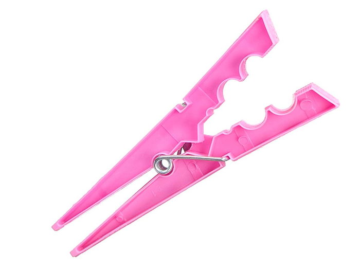 ALSEK Set de 24 Pinzas para Tender la Ropa Colores Pastel 10cm
