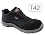 Deltaplus ASTI Zapatos de seguridad piel serraje afelpado suela composite negro talla 42 EN ISO 20345 S1PS-FO-A-E-SR