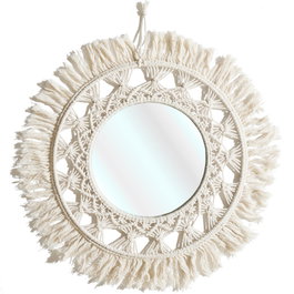 Home Deco Factory Espejo D.55 cm Boho