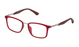 Police VK063-497CSM Gafas de Vista Rojas Infantiles