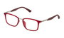 Police VK063-497CSM Gafas de Vista Rojas Infantiles