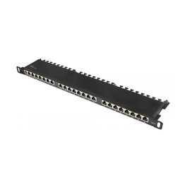 GoodConnections Patchpanel 19 Pulgadas Cat. 6 24 Puertos Negro