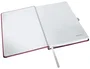 Leitz Style Cuaderno Tapa Dura A5 80 Hojas Cuadro 5 mm Rojo Granate