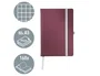 Leitz Style Cuaderno Tapa Dura A5 80 Hojas Cuadro 5 mm Rojo Granate