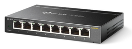 TP-Link TL-SG108S Conmutador Gigabit de 8 puertos Negro